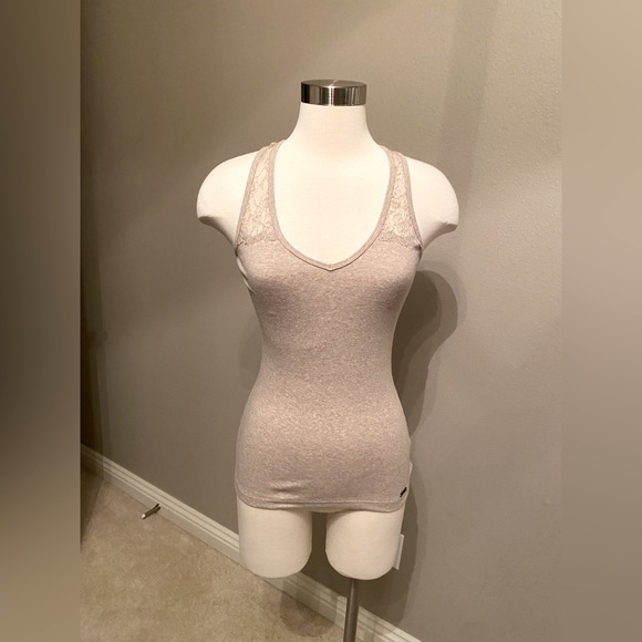 Guess Lace Racerback Tank (Small) - Picture 2 of 3